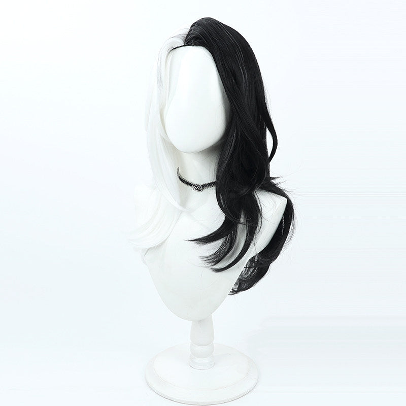 Cosplay Wigs Rosanna Black White Two Tone Goddess of Victory: Nikke