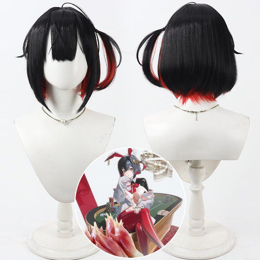 Cosplay Wigs Rouge Goddess of Victory: Nikke Lucky Integrated Braid Wigs