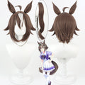 Cosplay Wigs Rulership White Highlight Ears Tail Pretty Derby