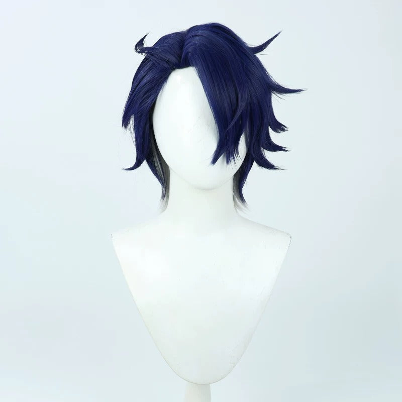 Cosplay Wigs Sampo Koski Blue White Gradient Wigs Honkai: Star Rail