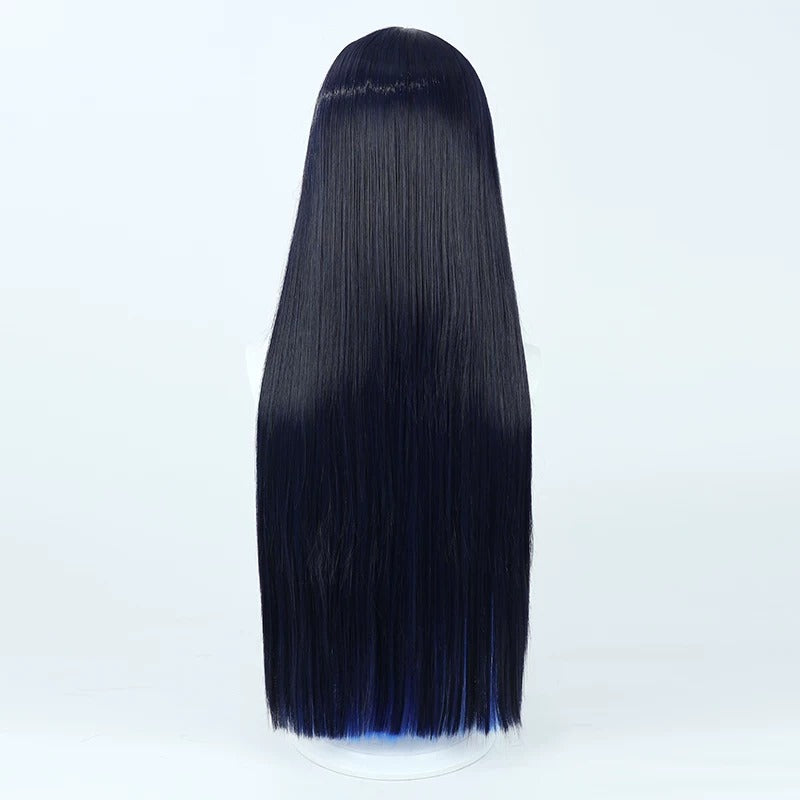 Cosplay Wigs Saori Joumae Dual Dark Blue Wigs Blue Archive
