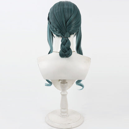 Cosplay Wigs Serafina Xaihi Green Updo Wigs Arknights: Endfield