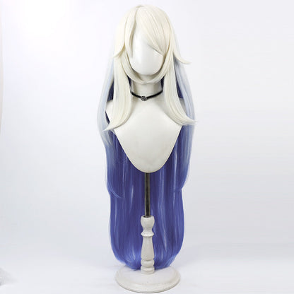 Cosplay Wigs Seraphim Emily White Blue Wigs Hazbin Hotel