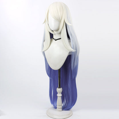 Cosplay Wigs Seraphim Emily White Blue Wigs Hazbin Hotel