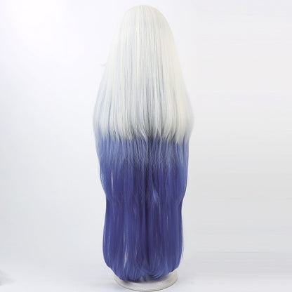 Cosplay Wigs Seraphim Emily White Blue Wigs Hazbin Hotel