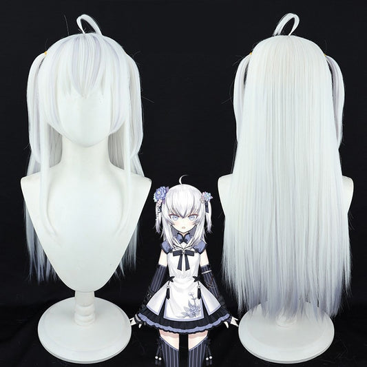 Cosplay Wigs Seren Azuma Blanche Fleur VTuber Princess Style