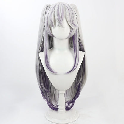 Cosplay Wigs Seren Azuma Blanche Fleur Virtual Youtuber White Wigs