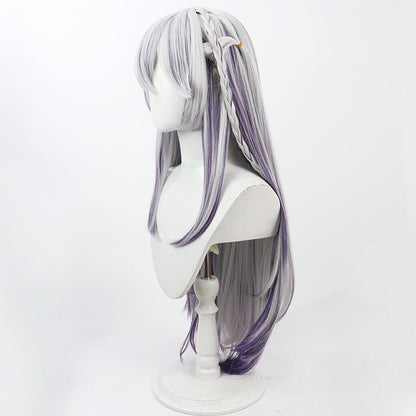 Cosplay Wigs Seren Azuma Blanche Fleur Virtual Youtuber White Wigs