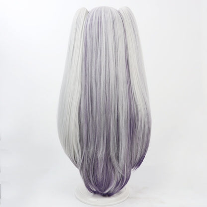 Cosplay Wigs Seren Azuma Blanche Fleur Virtual Youtuber White Wigs