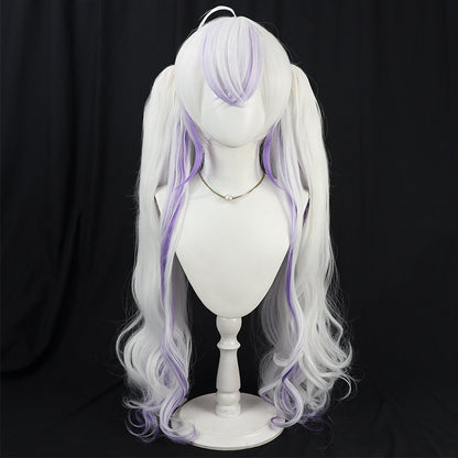 Cosplay Wigs Seren Azuma Halloween Costumes Silver Wigs Blanche Fleur VTuber
