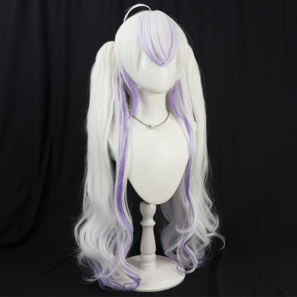 Cosplay Wigs Seren Azuma Halloween Costumes Silver Wigs Blanche Fleur VTuber