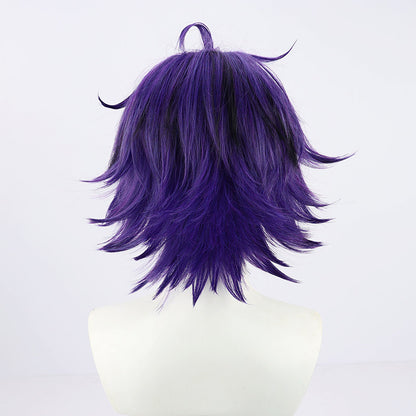 Cosplay Wigs Setou Ichiya Purple Flip Style Noripro VTuber Wigs