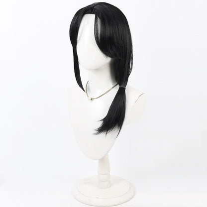 Cosplay Wigs Sherin Burgundy NIJISANJI VTuber Black Wigs