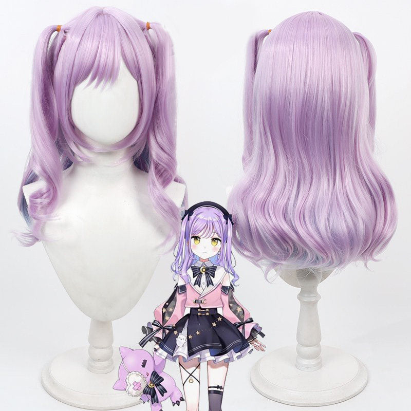 Cosplay Wigs Shinomiya Runa VSPO VTuber Basic Hair