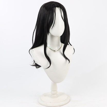 Cosplay Wigs Shirayuki Tomoe Black Wigs A New NIJISANJI VTuber