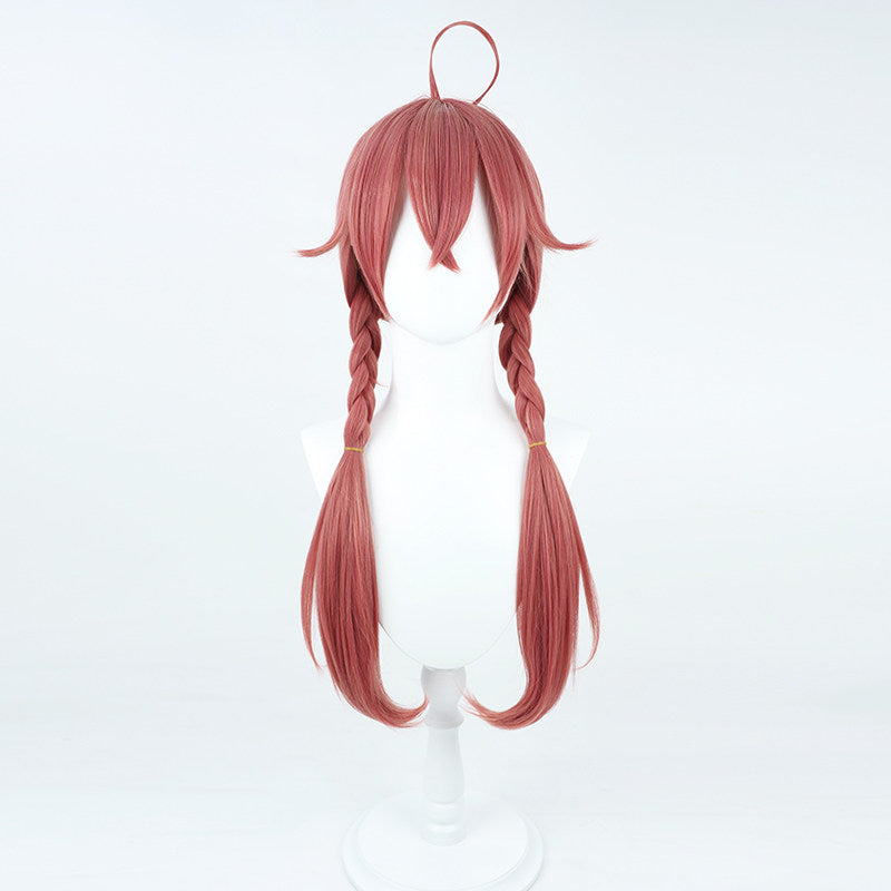 Cosplay Wigs Shishido Akari NIJISANJI VTuber Double Braid Style