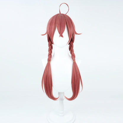 Cosplay Wigs Shishido Akari NIJISANJI VTuber Double Braid Style