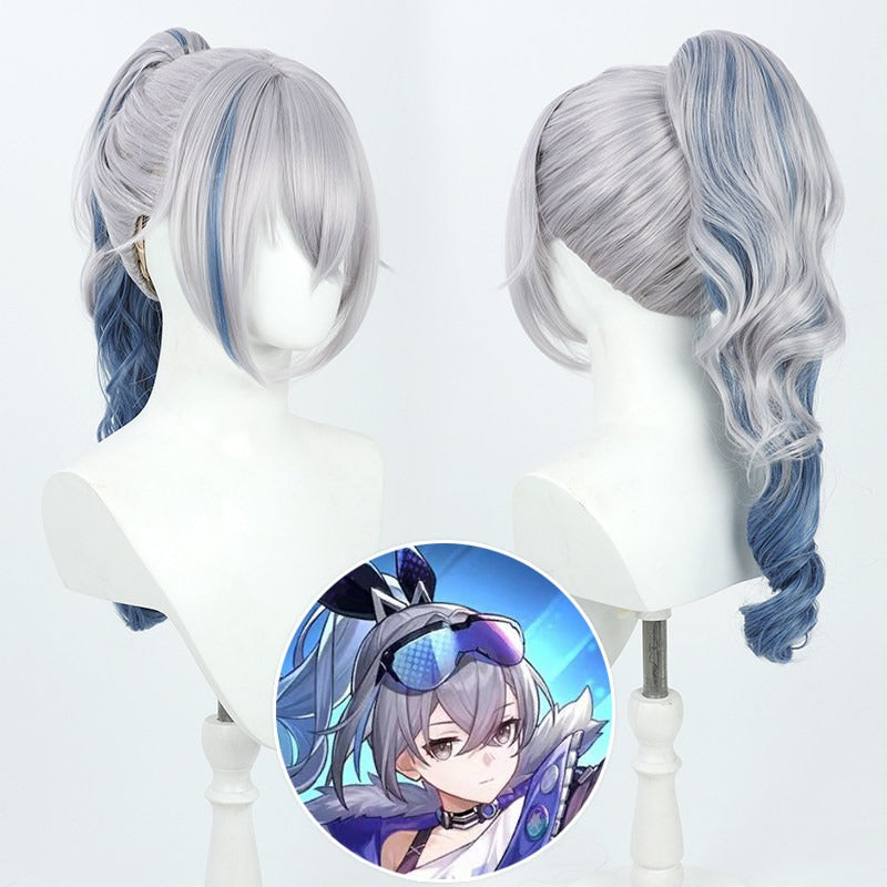 Cosplay Wigs Silver Wolf Honkai: Star Rail