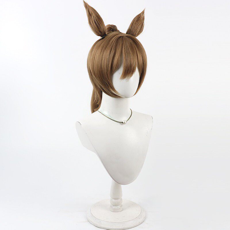Cosplay Wigs Smart Falcon Parade Costumes Split Ponytail Wigs Pretty Derby