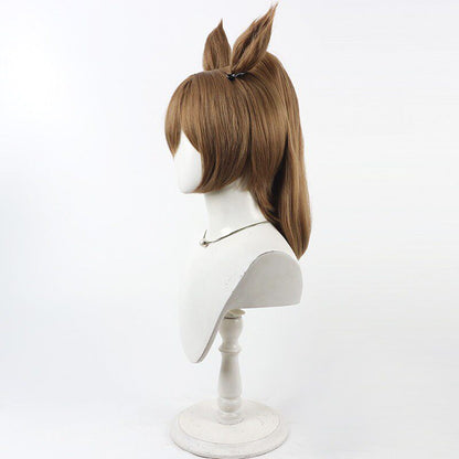 Cosplay Wigs Smart Falcon Parade Costumes Split Ponytail Wigs Pretty Derby