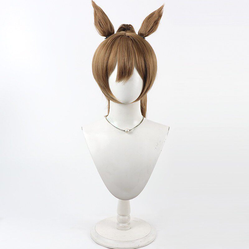 Cosplay Wigs Smart Falcon Parade Costumes Split Ponytail Wigs Pretty Derby