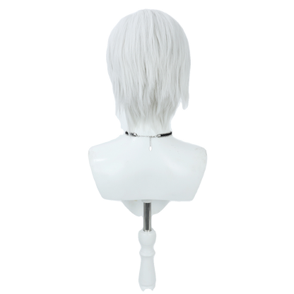 Cosplay Wigs Smoker Silver Wigs One Piece Vice Admiral