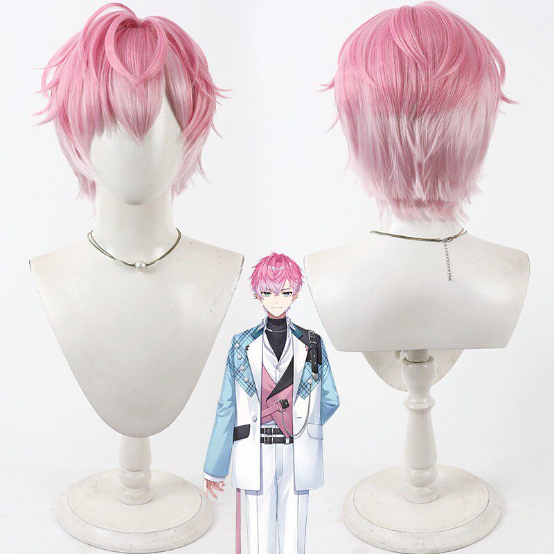 Cosplay Wigs Sumeragi Reo NIJISANJI VTuber Gradient Wigs