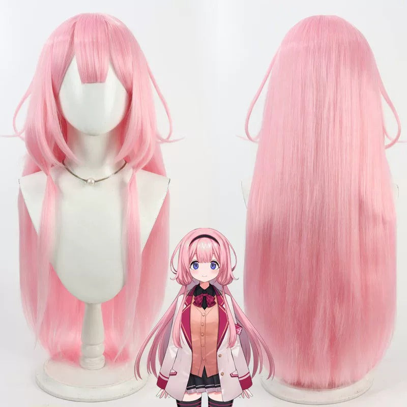 Cosplay Wigs Suo Sango Pink Wigs NIJISANJI VTuber