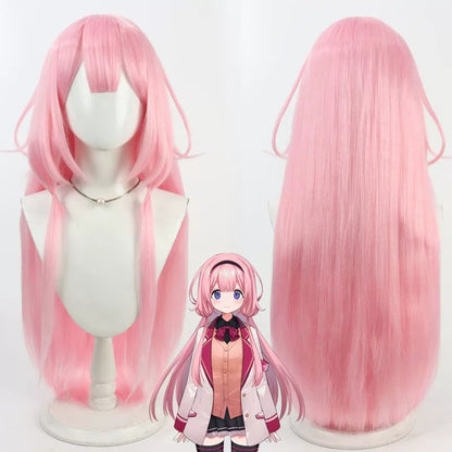 Cosplay Wigs Suo Sango Pink Wigs NIJISANJI VTuber