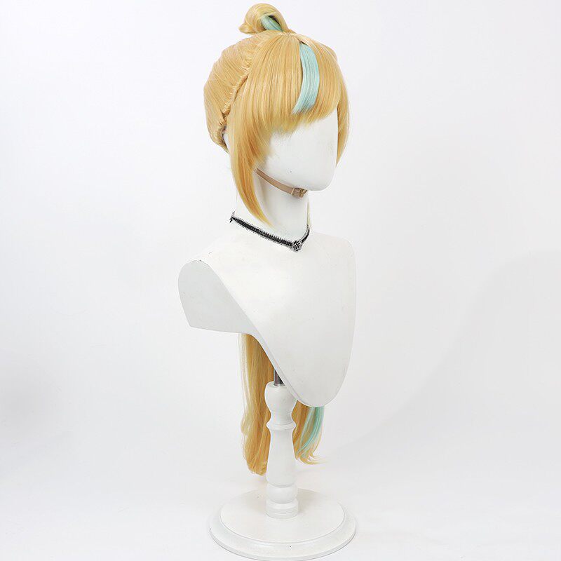 Cosplay Wigs Tachitsute Toto NIJISANJI Mitarai dan Vtuber Two tone Wigs