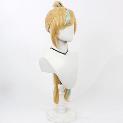 Cosplay Wigs Tachitsute Toto NIJISANJI Mitarai dan Vtuber Two tone Wigs