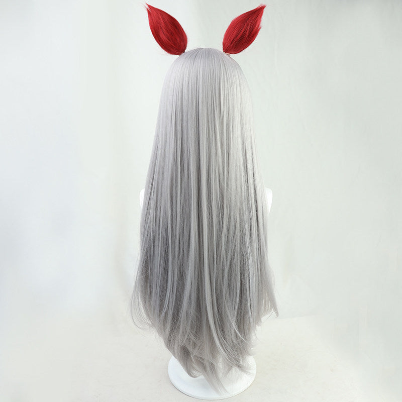 Cosplay Wigs Tamamo Cross Pretty Derby Wavy Hair Matching Tail