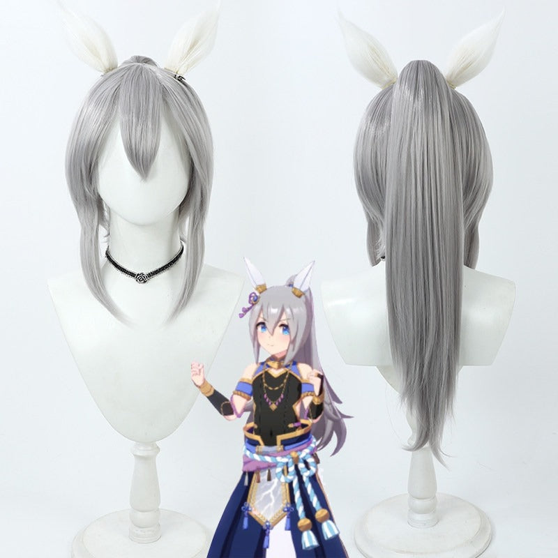 Mejiro McQueen Cosplay Wigs Pretty Derby Collab Prom Dresses