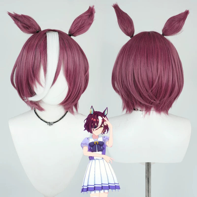 Cosplay Wigs Tanino Gimlet Pretty Derby Ears Tail Set