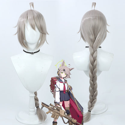 Cosplay Wigs Tenjin'yama Otogi Aoi Fox Squad Sailor Uniform Blue Archive