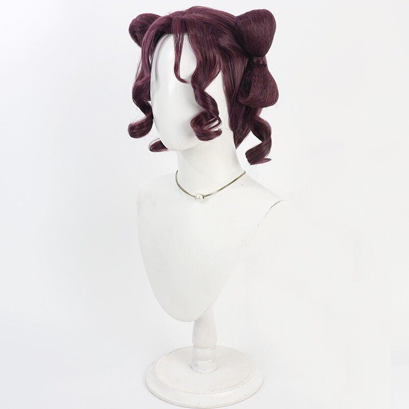 Cosplay Wigs The Apothecary Diaries Shisui Purple Bow Wig