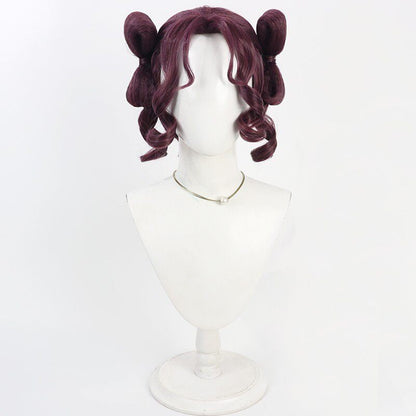 Cosplay Wigs The Apothecary Diaries Shisui Purple Bow Wig