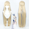Cosplay Wigs Toki Asuma Bunny Girl Highlight Straight Wigs Blue Archive