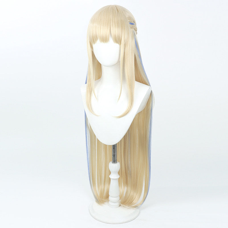 Cosplay Wigs Toki Asuma Bunny Girl Highlight Straight Wigs Blue Archive