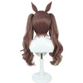Cosplay Wigs Tosen Jordan Pretty Derby Brown Double Ponytail Wigs
