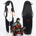 Cosplay Wigs Touken Ranbu Online Anime Izuminokami Kanesada Black Wigs