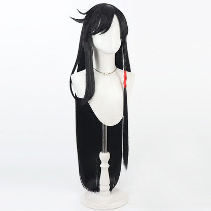 Cosplay Wigs Touken Ranbu Online Anime Izuminokami Kanesada Black Wigs