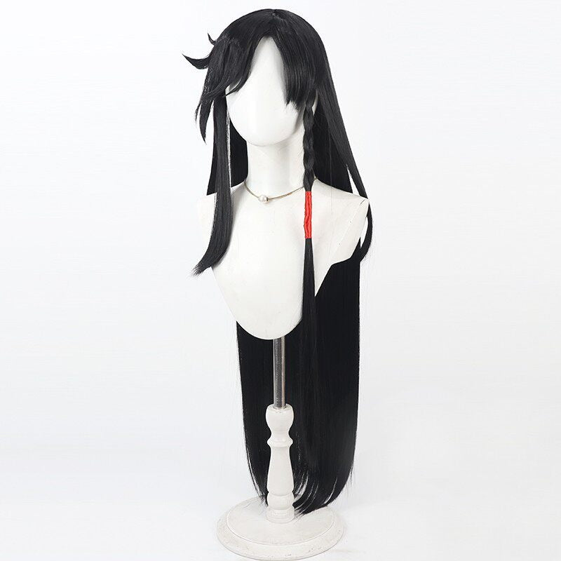 Cosplay Wigs Touken Ranbu Online Anime Izuminokami Kanesada Black Wigs