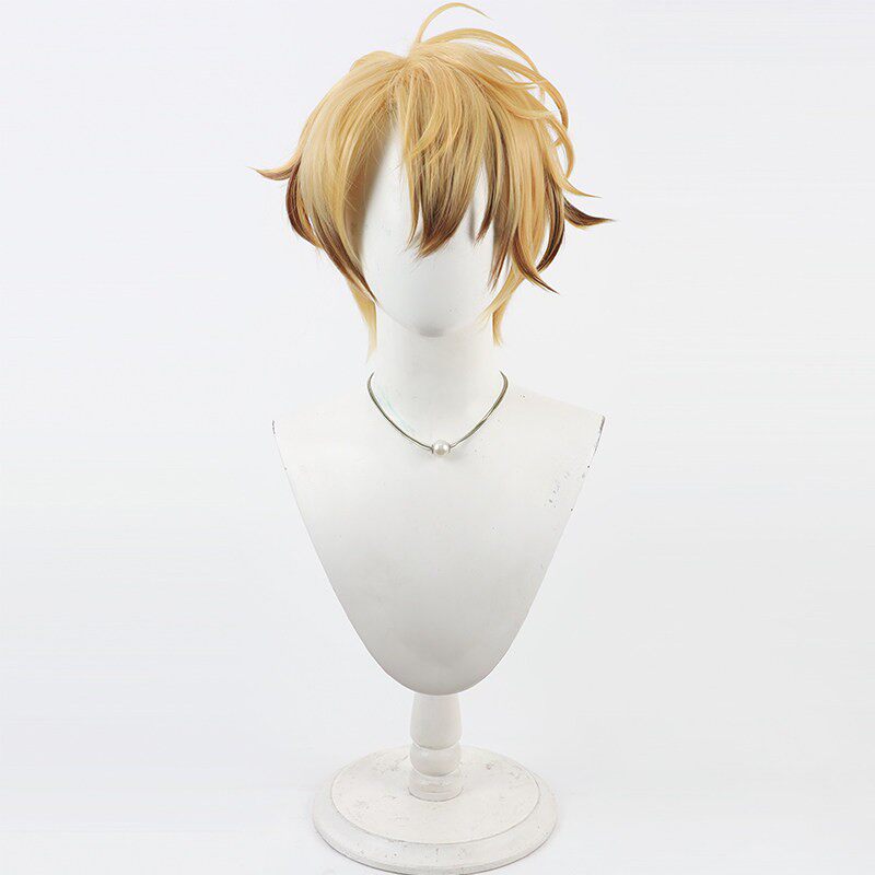 Cosplay Wigs Touken Ranbu Online Kobizen Nobufusa Yellow Wigs