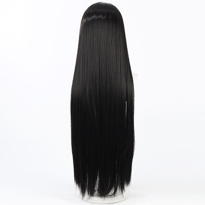 Cosplay Wigs Tsukatsuki Rio Black Loose Wigs Blue Archive