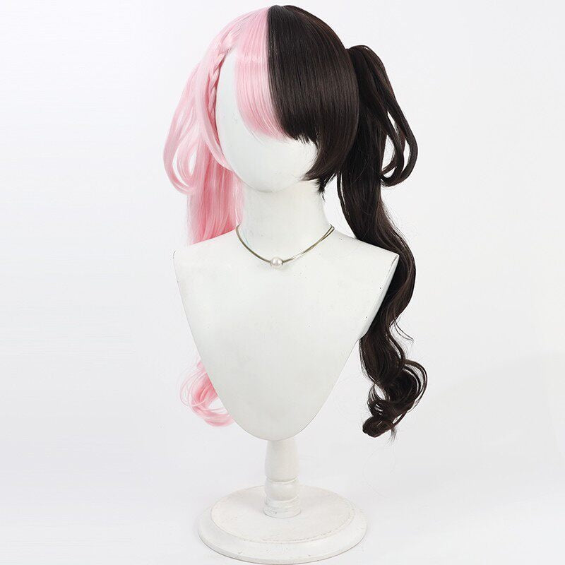 Cosplay Wigs VSPO! VTuber Hinano Tachibana Two Tone Ponytail Wigs