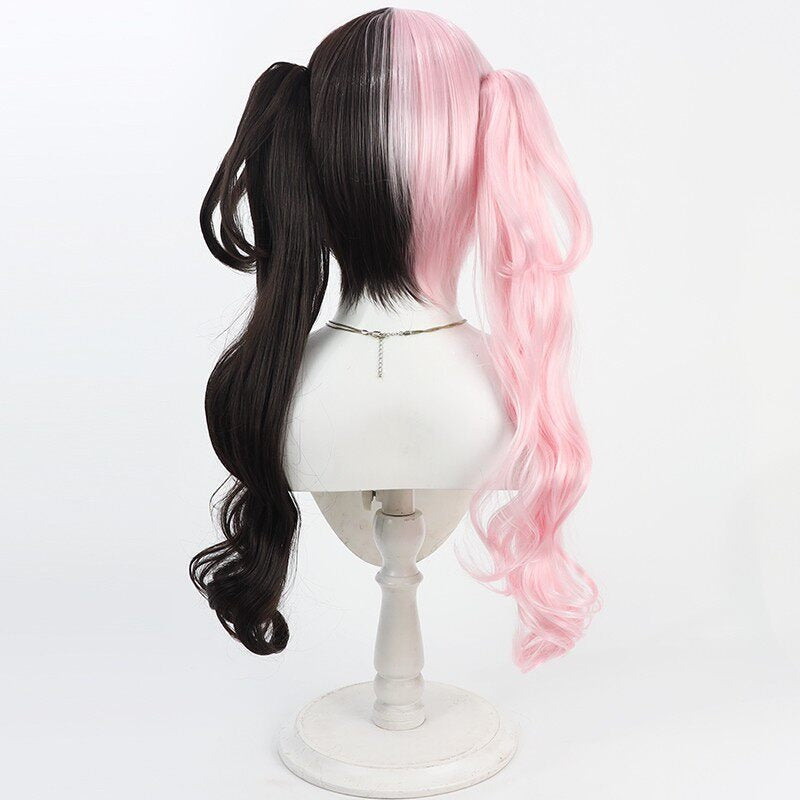 Cosplay Wigs VSPO! VTuber Hinano Tachibana Two Tone Ponytail Wigs