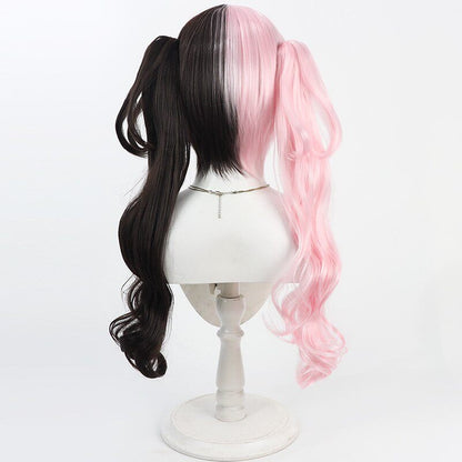 Cosplay Wigs VSPO! VTuber Hinano Tachibana Two Tone Ponytail Wigs