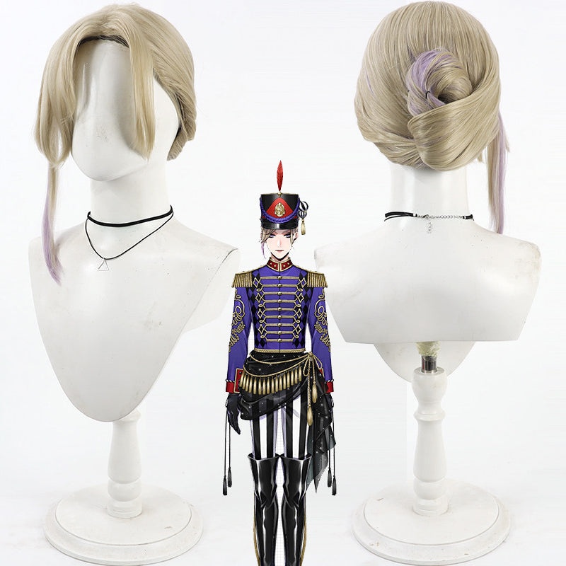 Cosplay Wigs Vil Schoenheit Gradient Updo Wigs Disney Twisted-Wonderland