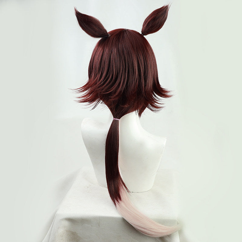 Cosplay Wigs Vodka Pretty Derby Reddish Brown Flip Wigs